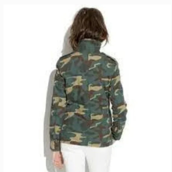 Madewell Outbound Utility Camo Jacket Womens Size small - Picture 4 of 16